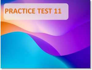 IELTS practice test 11