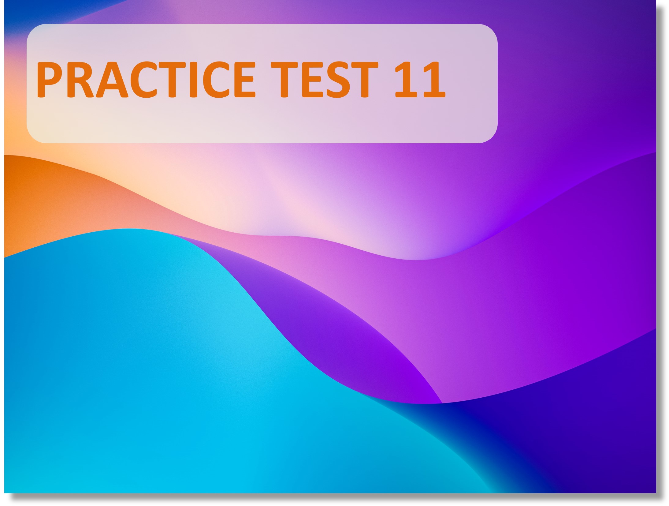 General Training IELTS practice test 11