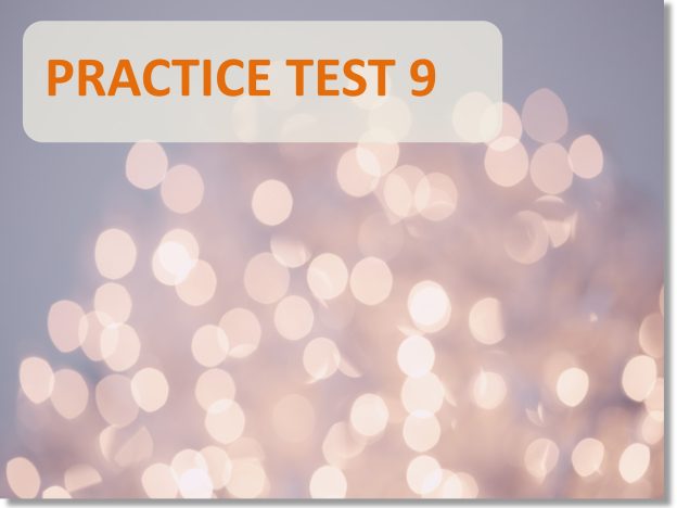 Academic IELTS practice test 9 course image